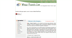 Desktop Screenshot of bangladesh-travel-agent.com